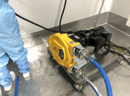 玻璃纖維混凝土為什么要使用JXHIN軟管泵？